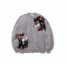 "TIGER"COTTON SWEATER *グレー*