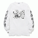 "地獄特急便”LS TEE *ホワイト*