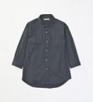7 SLEEVE STRETCH SHIRTS *ネイビー*