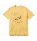 "SPIDER" S/S TEE *マスタード*