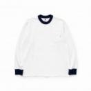 TRIM L/S TEE *ホワイト*