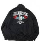 Nylon Zip Jacket *ブラック*