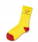 "Shake F" LOGO SOX *イエロー*