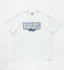 GLITTER BOX LOGO TEE *ホワイト×ネイビー*