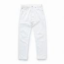 WHITE DENIM PANTS SLIM