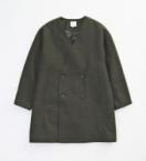 NO COLLAR COAT *オリーブ*