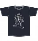 ASS-MAN TEE *チャコール×ホワイトプリント*