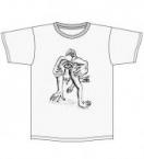 ASS-MAN TEE *ライトグレー×ブラックプリント*