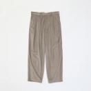 VELOR WIDE SLACKS *ベージュ*