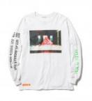 "Supper" L/S Tee *ホワイト*