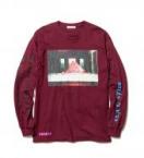 "Supper" L/S Tee *マロン*