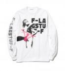 "back" L/S Tee *ホワイト*