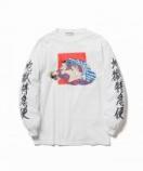 "地獄特急便”L/S Tee *ホワイト*