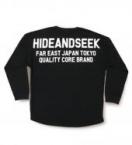 DROP SHOULDER LONG SLEEVE TEE(20AW) *ブラック*