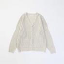 MESH KNIT CARDIGAN *オフホワイト*