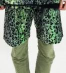 LEOPARD PATTERN SHORTS *イエローグリーン*