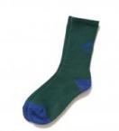 "WF" LOGO SOX *グリーン*