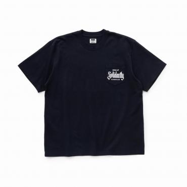 SOLIDARITY POCKET TEE *ブラック*