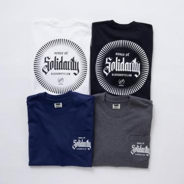 SOLIDARITY POCKET TEE *ブラック*