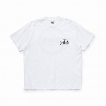 SOLIDARITY POCKET TEE *ホワイト*