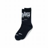 PILE SOCKS "THE RATS" *ブラック*