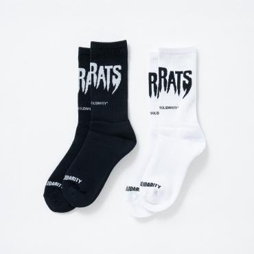 PILE SOCKS "THE RATS" *ブラック*