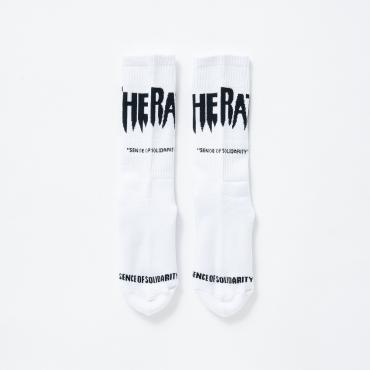 PILE SOCKS "THE RATS" *ホワイト*