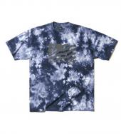 FLAG TIE DYE T **ネイビー*