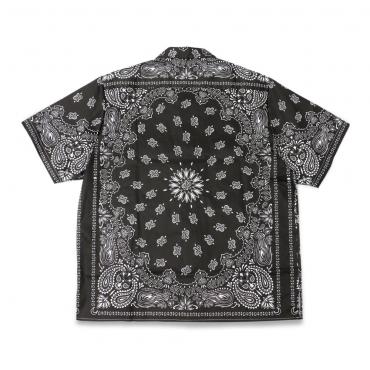 Bandana Pattern S/S Shirt *ブラック*