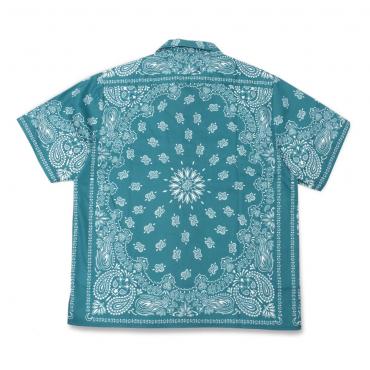 Bandana Pattern S/S Shirt *グリーン*