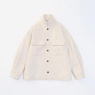 STAND COLLAR JACKET *オフホワイト*