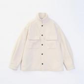 STAND COLLAR JACKET *オフホワイト*