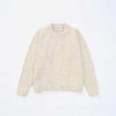 MELANGE COLOR KNIT *クリーム*