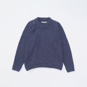 MELANGE COLOR KNIT *ネイビー*