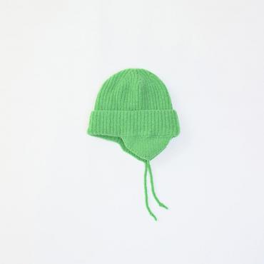 ×CA4LA / EAR FLAP KNIT CAP *グリーン*