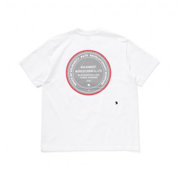 CIRCLE MGM TEE *ホワイト×グレー*