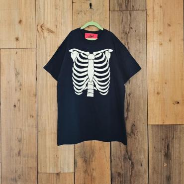 Abeck /MENS BONE TEE *ブラック*