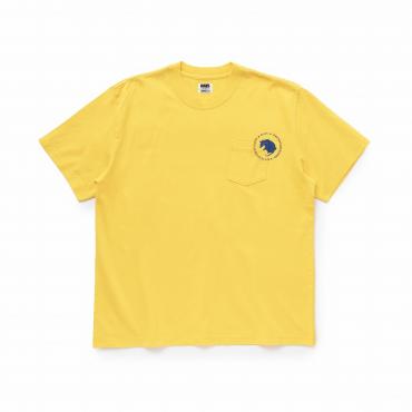 CIRCLE POCKET TEE *イエロー*