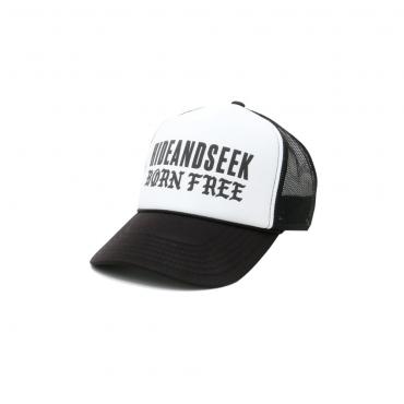 Born Free Mesh CAP *ブラック×ホワイト*