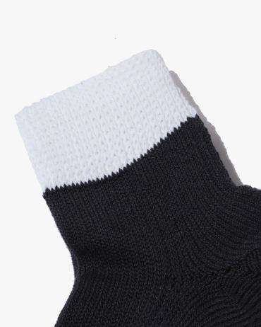 HYBRID RIB SOCKS SS CHARCOAL "GLOW IN THE DARK"