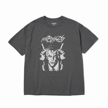 T-SHIRTS TYPE SATAN *チャコール*