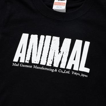 ANIMAL X TEE *ブラック*