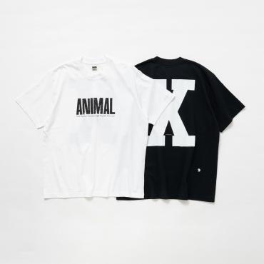 ANIMAL X TEE *ブラック*