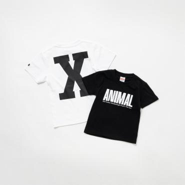 ANIMAL X TEE *ブラック*