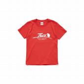 SCRIPT LOGO WAY OF LIFE KIDS TEE *レッド*