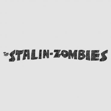 Stalin-zombies print tee   *Light gray*