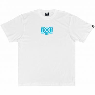 BxH SMALL LOGO Tee *ホワイト×ライトブルー*