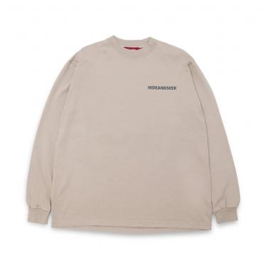 H&S Logo L/S Tee(24aw) *サンド*