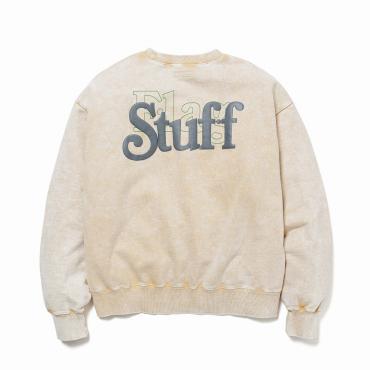 "COVER LOGO" SWEAT *ベージュ