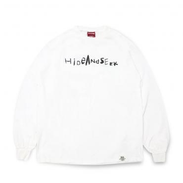 Handwritten L/S Tee *ホワイト*